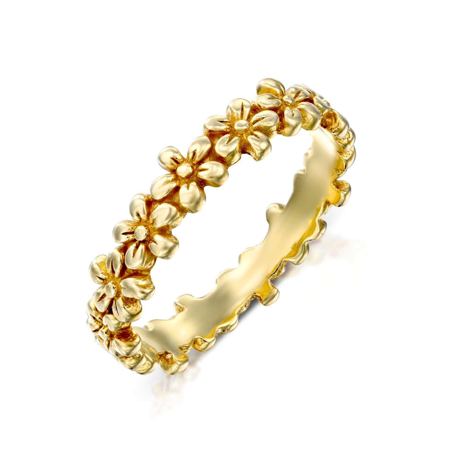 Golden flowers