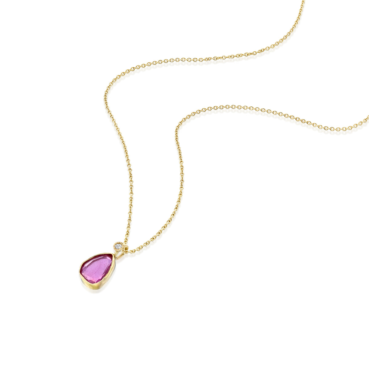 Amorphous Drop Necklace