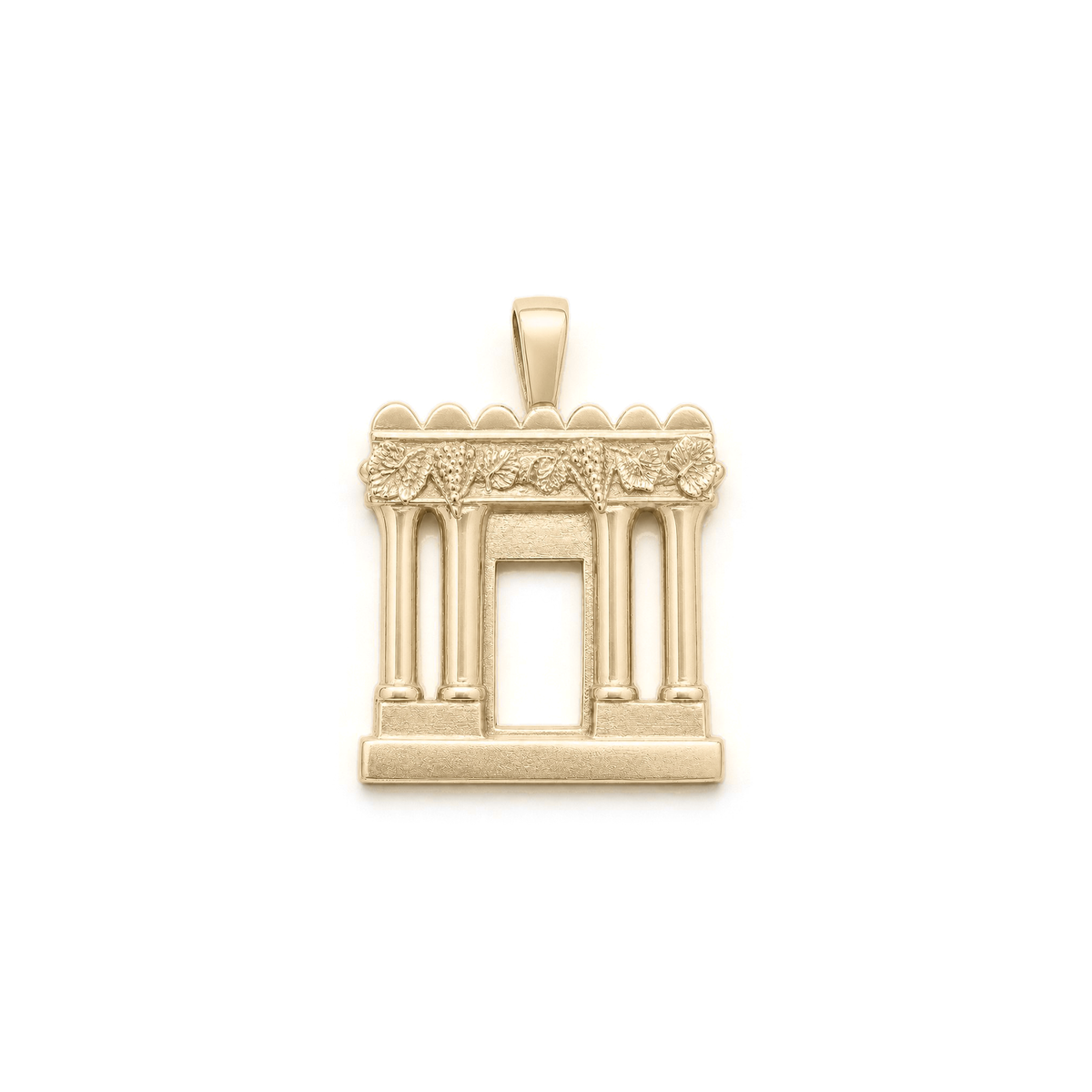 תליון בית המקדש הקטן בזהב — main